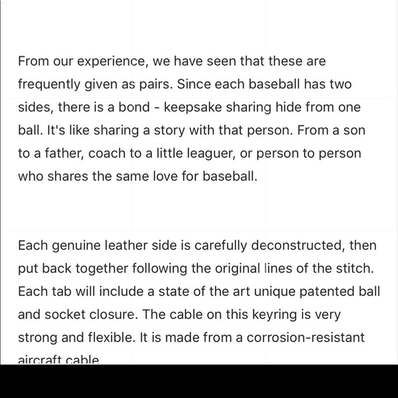 2 Official MLB /MiLB  Leather Baseball Keychain - Picture 8 of 8